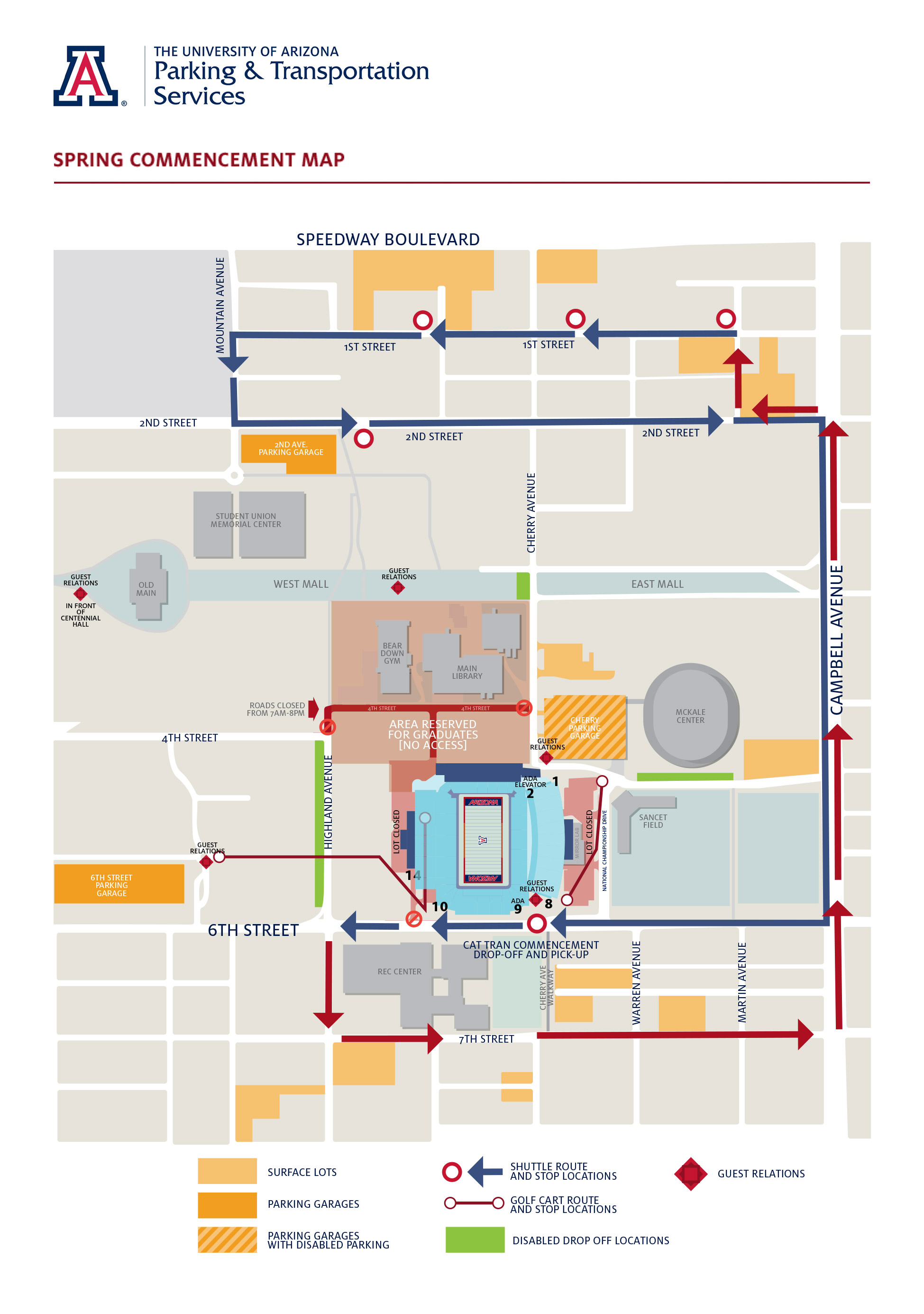 university-of-arizona-campus-map-pdf
