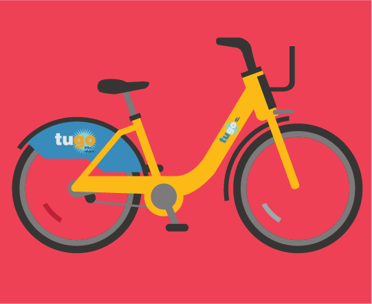 TUGO Bicycle Graphic