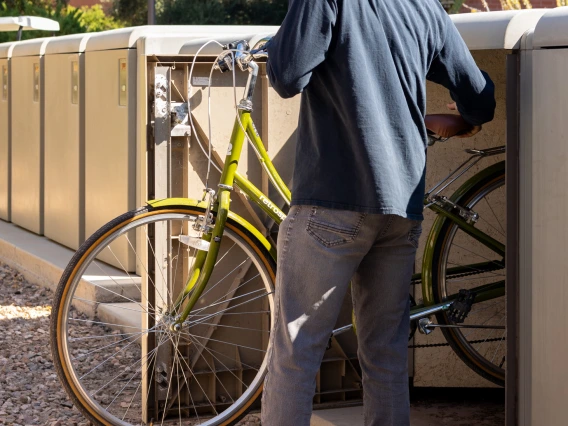 bike locker